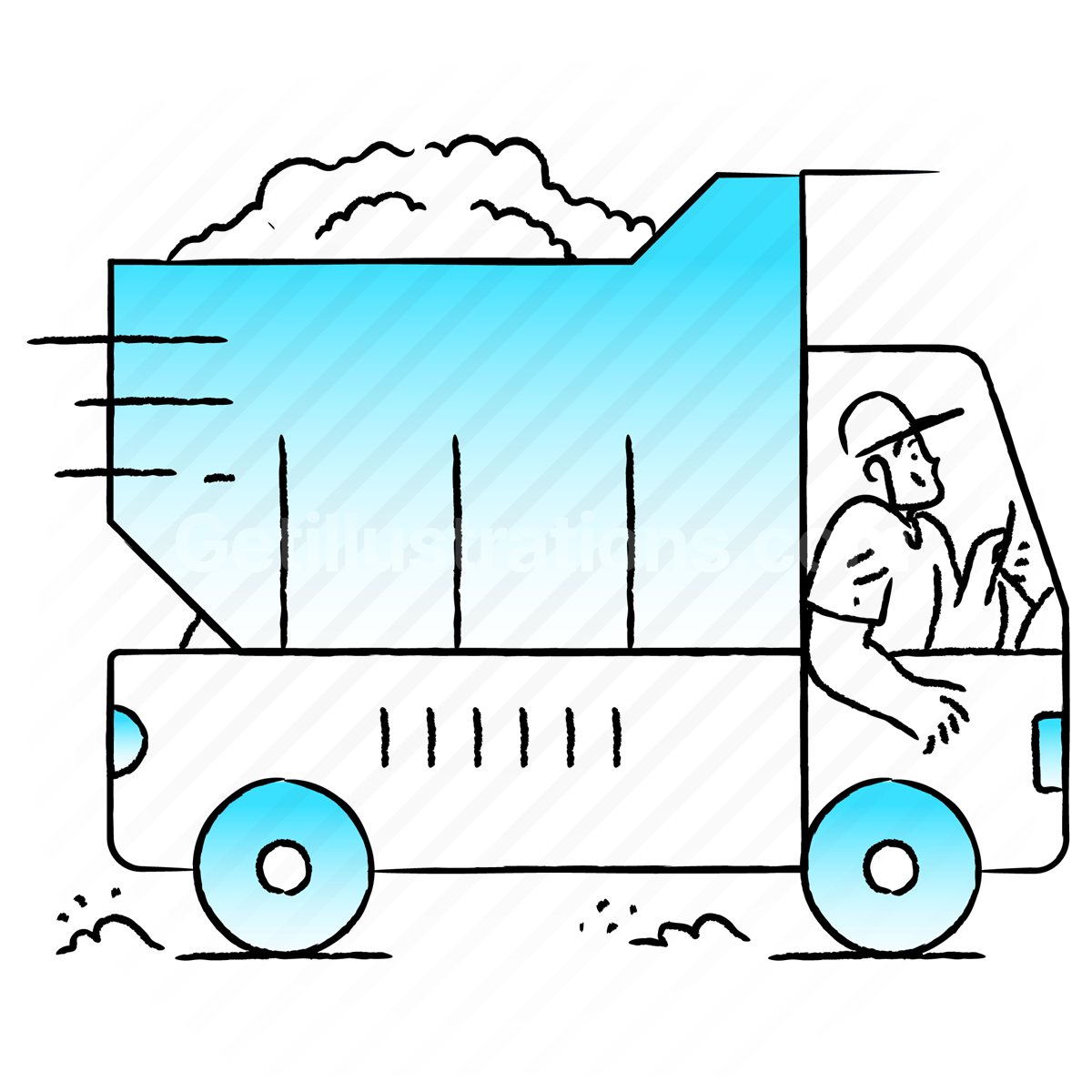 Transportation and Logistics  illustration